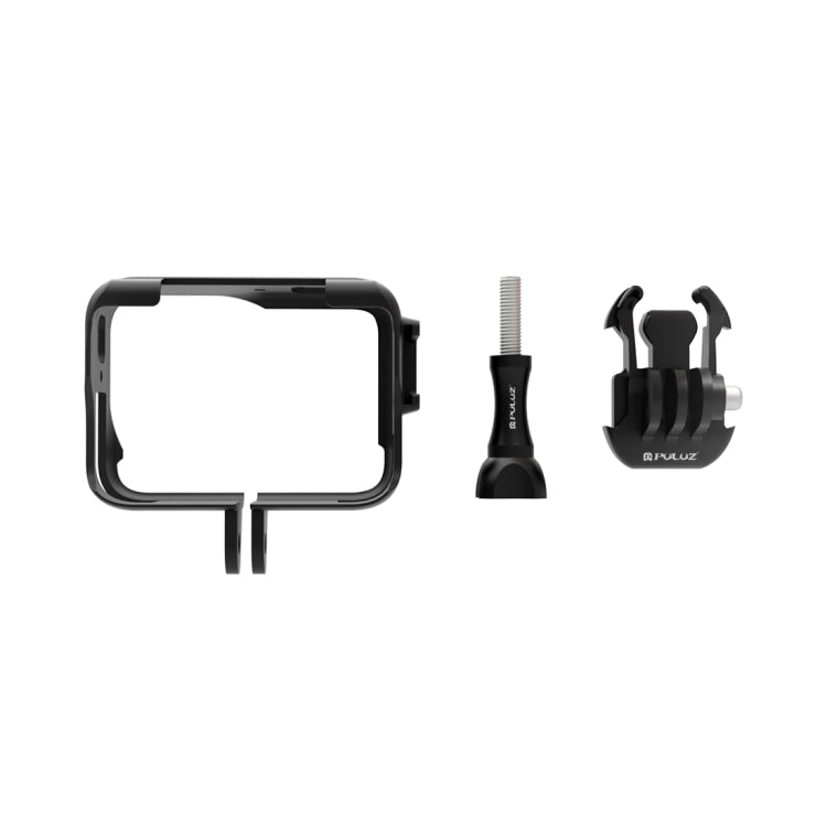 Marco adaptador de expansión de jaula de plástico para Insta360 Ace Pro PULUZ con Base de zapata fría, For Insta360 Ace Pro Plastic Cage