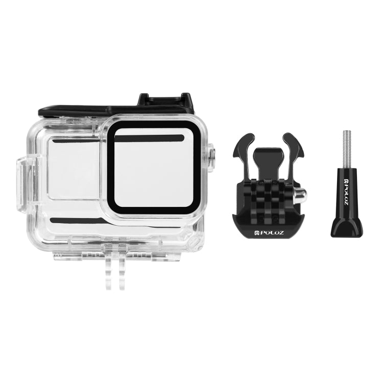 Para Insta360 Ace Pro PULUZ 60m carcasa impermeable subacuática con adaptador de Base y tornillo, For Insta360 Ace Pro  Underwater Case