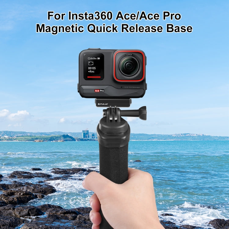 Para Insta360 Ace / Ace Pro PULUZ Soporte magnético de liberación rápida, For Insta360 Ace / Ace Pro