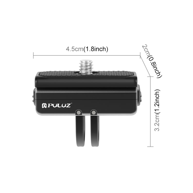 Para Insta360 Ace / Ace Pro PULUZ Soporte magnético de liberación rápida, For Insta360 Ace / Ace Pro