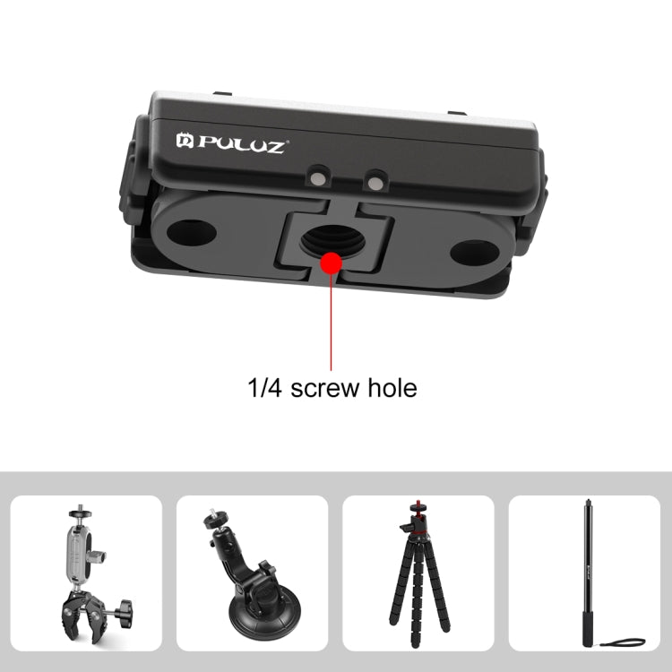 Para Insta360 Ace / Ace Pro PULUZ Soporte magnético de liberación rápida, For Insta360 Ace / Ace Pro