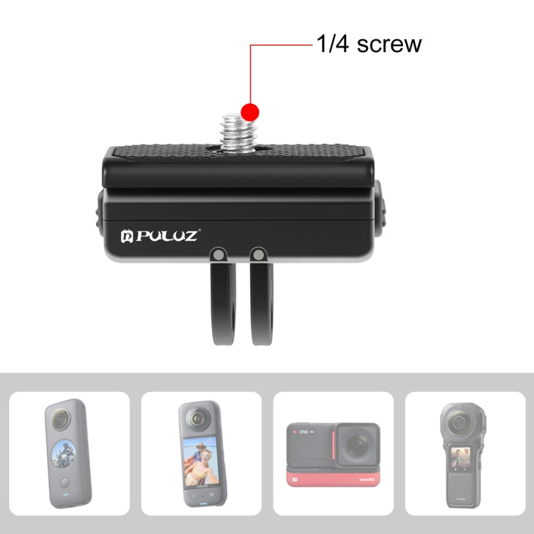 Para Insta360 Ace / Ace Pro PULUZ Soporte magnético de liberación rápida, For Insta360 Ace / Ace Pro