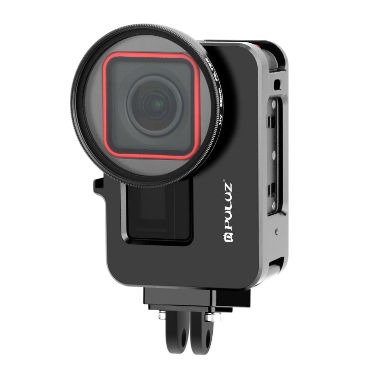 Para Insta360 Ace Pro / Ace PULUZ Marco adaptador de jaula de conejo de metal con filtro UV de 52 mm y anillo adaptador, For Insta360 Ace Metal Cage 1