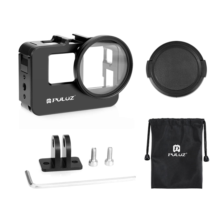 Para Insta360 Ace Pro / Ace PULUZ Marco adaptador de jaula de conejo de metal con filtro UV de 52 mm y anillo adaptador, For Insta360 Ace Metal Cage 1