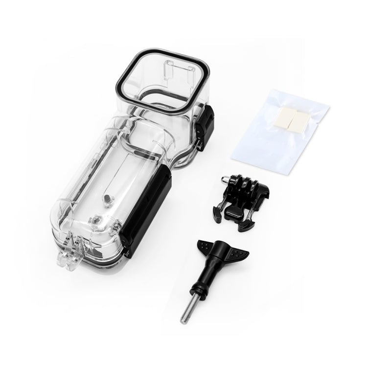 Para DJI Osmo Pocket 3 PULUZ 45m carcasa impermeable subacuática carcasa de buceo, Waterproof Case (Transparent)
