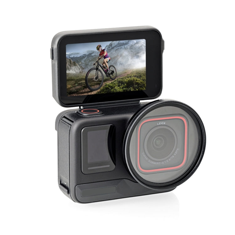 Para Insta360160;Ace160;Pro PULUZ 52mm Anillo adaptador de filtro de lente UV con cubierta de lente, For Insta360 Ace Pro Filter Adapter Ring