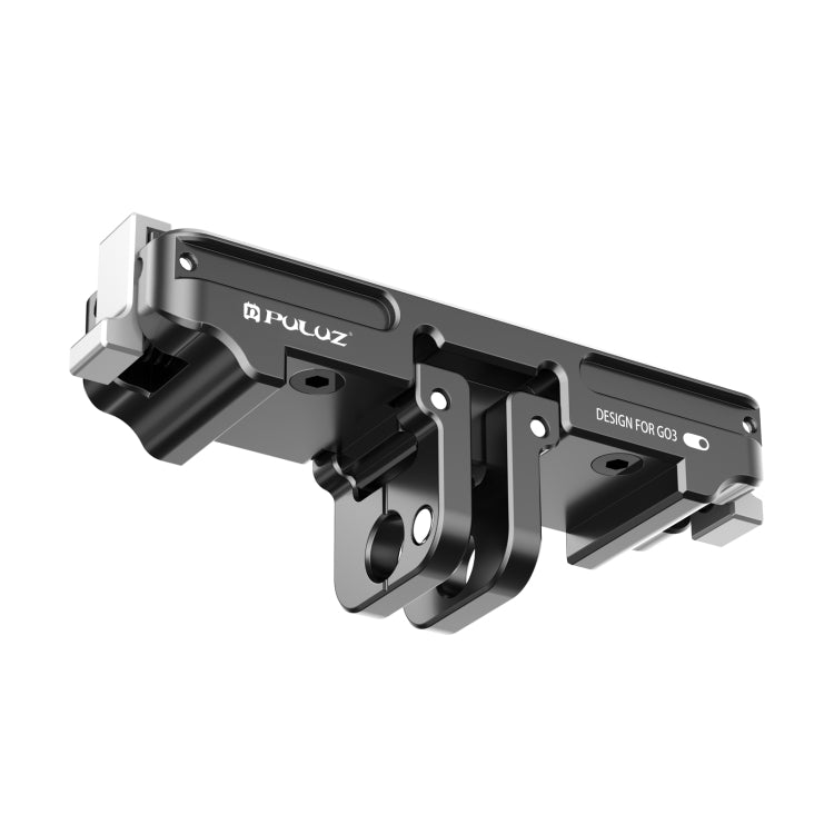 Para Insta360 GO3 PULUZ Soporte de base de liberación rápida de aleación de aluminio magnético, For Insta360 GO3 / GO 3S CNC