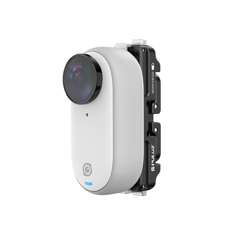 Para Insta360 GO3 PULUZ Soporte de base de liberación rápida de aleación de aluminio magnético, For Insta360 GO3 / GO 3S CNC