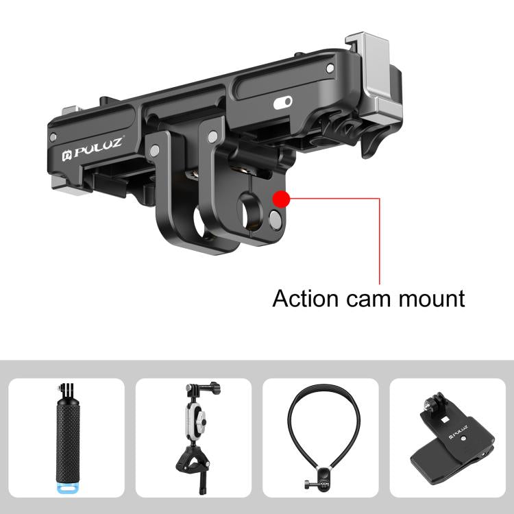 Para Insta360 GO3 PULUZ Soporte de base de liberación rápida ABS magnético, For Insta360 GO3 / GO 3S