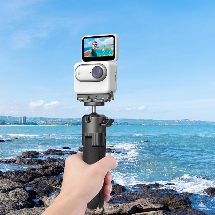 Para Insta360 GO3 PULUZ Soporte de base de liberación rápida ABS magnético, For Insta360 GO3 / GO 3S