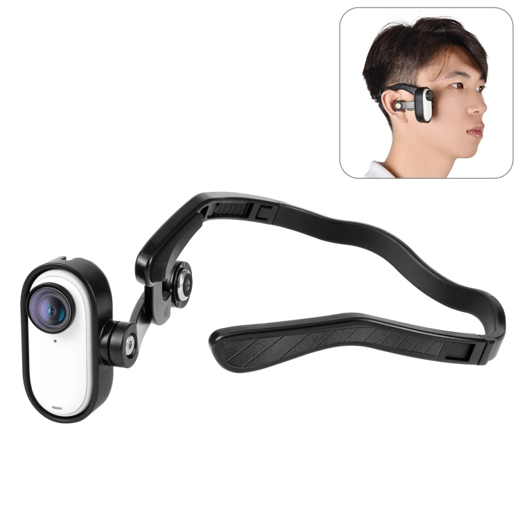 Para Insta360 GO 3 PULUZ Soporte magnético POV Soporte para cabeza, Head Mount