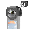 Para Insta360 X4 PULUZ cubierta protectora de lente de vidrio óptico, Lens Guard