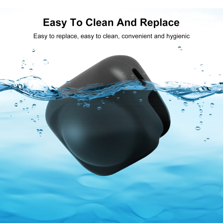 Para Insta360 X4 PULUZ Cubierta protectora de lente de silicona, Lens Cover