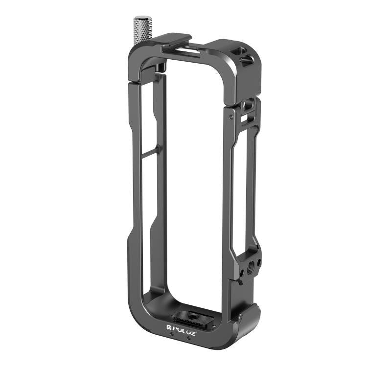 Para Insta360 X4 PULUZ Marco de carcasa protectora de Metal con cubierta de lente, For Insta360 X4