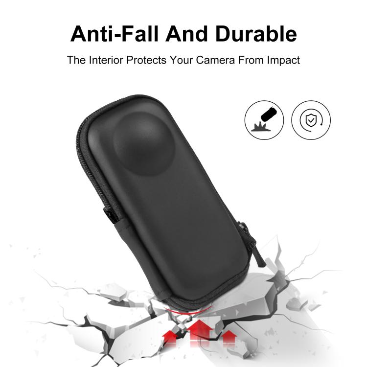 Bolsa de almacenamiento para caja de Estuche portátil para cámara Insta360 X4 PULUZ, Storage Bag