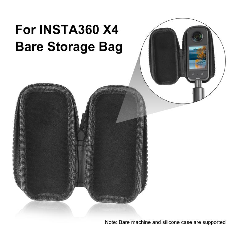 Bolsa de almacenamiento para caja de Estuche portátil para cámara Insta360 X4 PULUZ, Storage Bag