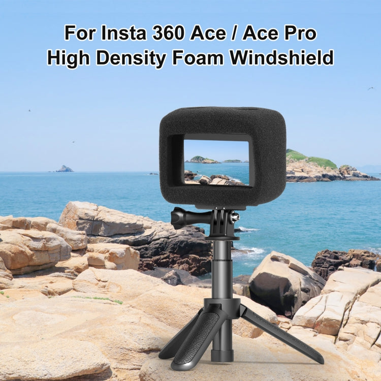 Para parabrisas de espuma de alta densidad Insta360 Ace Pro / Ace PULUZ, For Insta360 Ace Pro / Ace