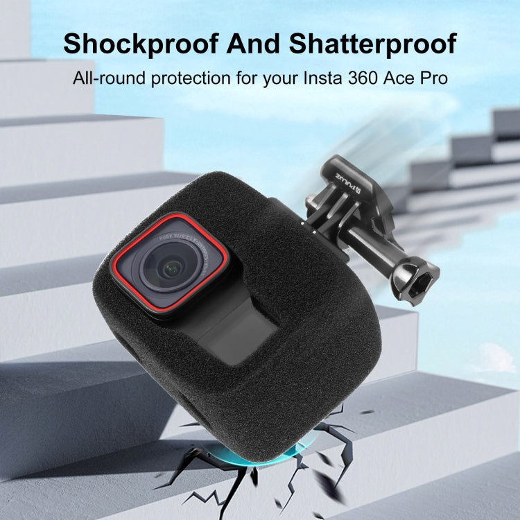 Para parabrisas de espuma de alta densidad Insta360 Ace Pro / Ace PULUZ, For Insta360 Ace Pro / Ace