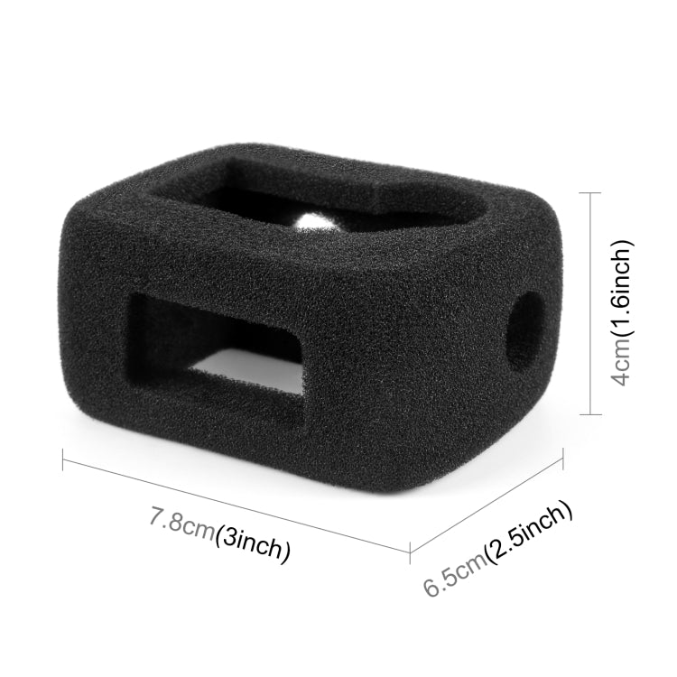 Para DJI Osmo Action 4/3 PULUZ Parabrisas de espuma de alta densidad, For DJI Osmo Action 5 Pro / 4 / 3