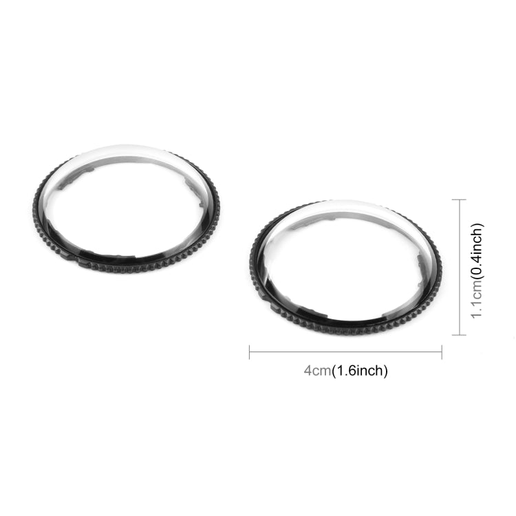 Para Insta360 X4 PULUZ cubierta protectora de lente de vidrio óptico de rotación, For Insta360 X4 Glass Lens Guard