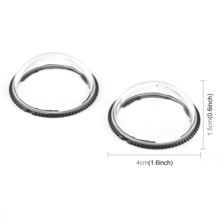 Para Insta360 X4 PULUZ Rotación PC Lente Protector Cubierta protectora, For Insta360 X4 PC Lens Guard