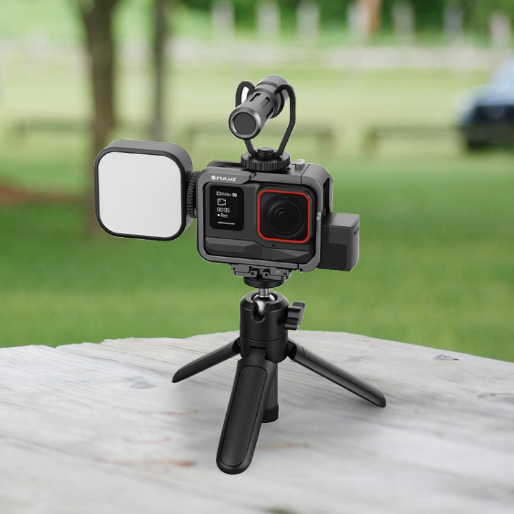 Para Insta360 Ace Pro PULUZ marco adaptador de jaula protectora de Metal, For Insta360 Ace Pro