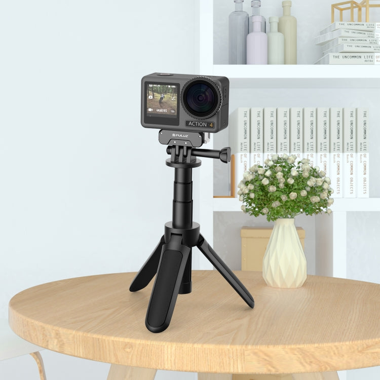 Para DJI Osmo Action 4 PULUZ Base metálica magnética de liberación rápida, For DJI Osmo Action 4 / 3