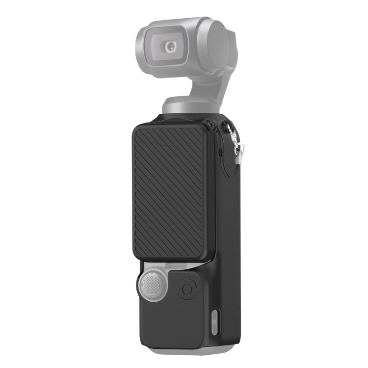 Para DJI OSMO Pocket 3 PULUZ 2 en 1 Funda de silicona con correa, Silicone Cover(Black), Silicone Cover(Grey), Silicone Cover(Blue)