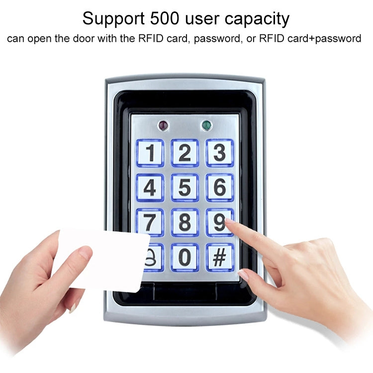Sistema de control de acceso con teclado independiente (7612), 7612