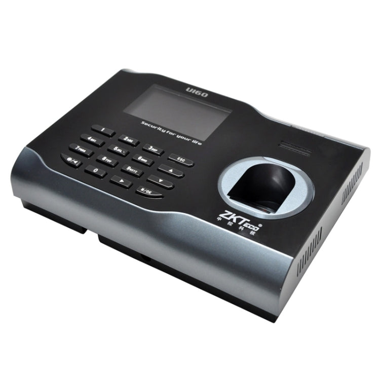 U160 pantalla a Color de 3,0 pulgadas Software ZK tiempo de asistencia de huellas dactilares con TCP/IP, comunicación USB reloj de asistencia de oficina