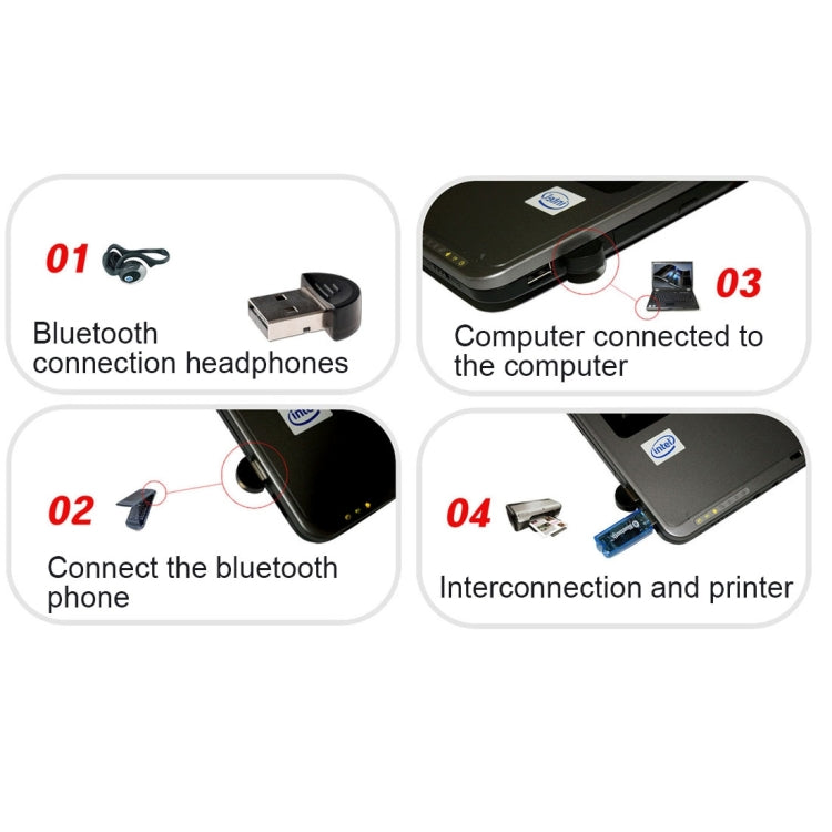 Dongle USB Bluetooth sin unidad (adaptador) con chip CSR, Plug & Play, CSR Chip