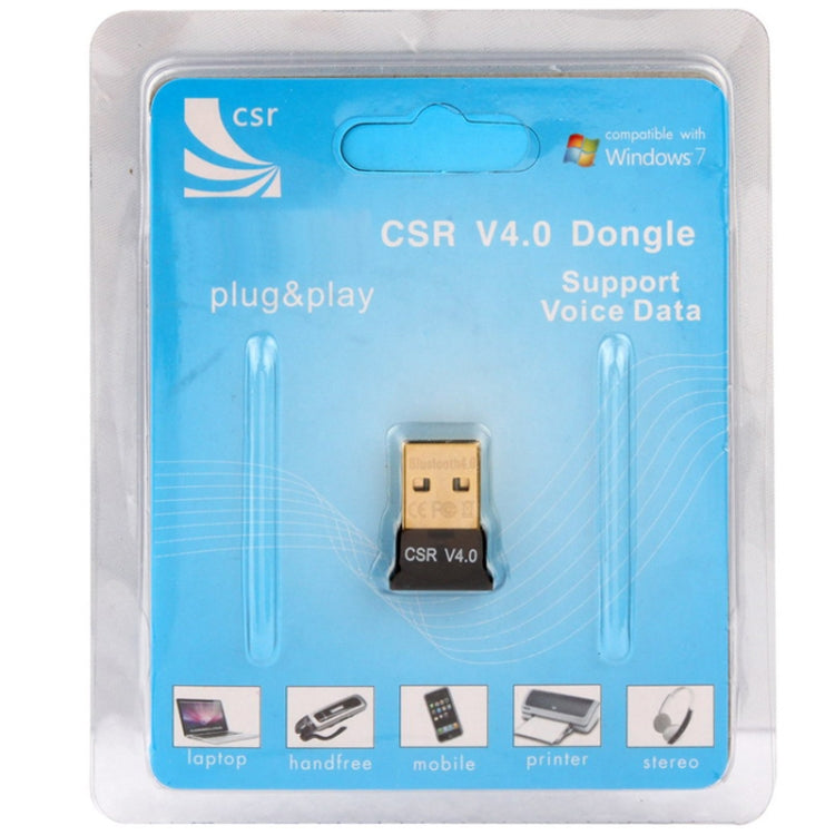 Adaptador USB Micro Bluetooth 4.0 + EDR (V4.0), Distancia de transmisión: 30 m, Micro Bluetooth