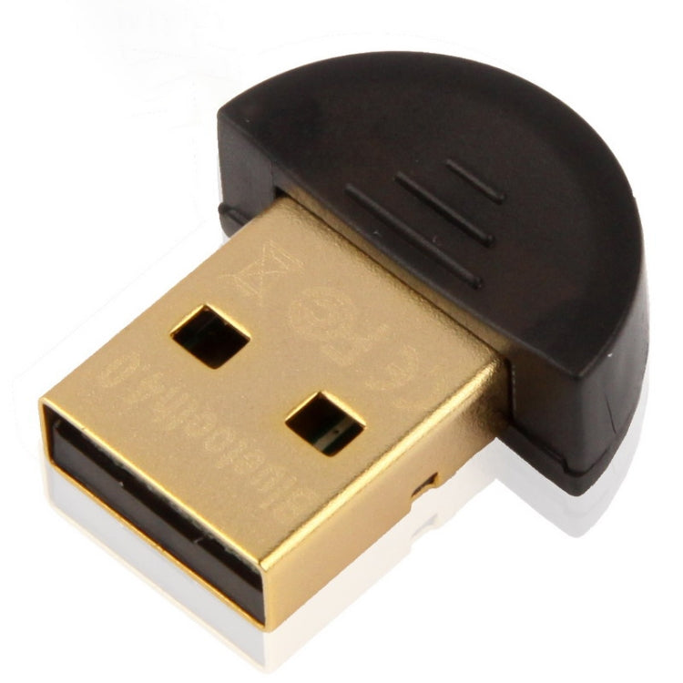 Adaptador USB Micro Bluetooth 4.0 + EDR, compatible con datos de voz (Distancia de transmisión: 30 m), Transmission Distance: 30m
