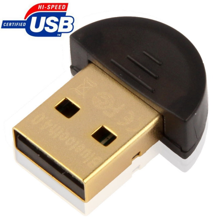 Adaptador USB Micro Bluetooth 4.0 + EDR, compatible con datos de voz (Distancia de transmisión: 30 m), Transmission Distance: 30m