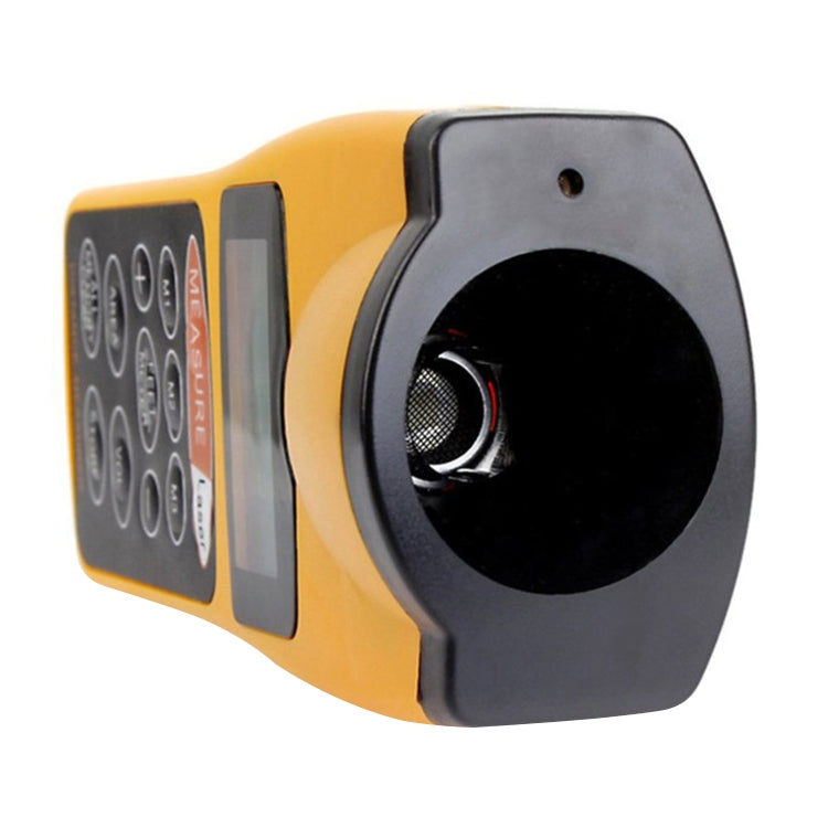 Medidor de distancia ultrasónico LCD de 1,8 pulgadas con punto láser rojo, CP-3007 (1,5-60 pies), CP-3007