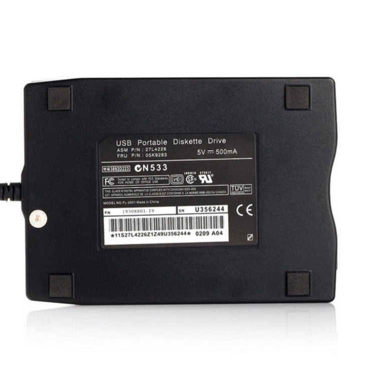 Unidad de disquete externa portátil USB FDD de 3,5 pulgadas y 1,44 MB para ordenador portátil y de escritorio