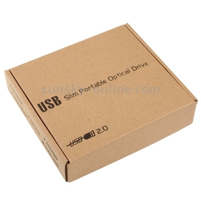 Unidad reescribible de DVD/CD óptica portátil delgada USB 2.0 para computadora portátil (SATA), SATA