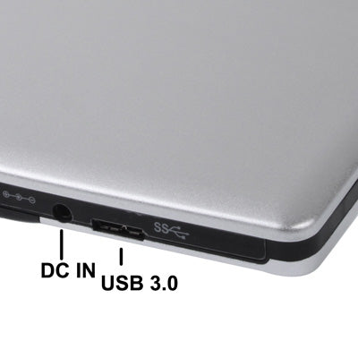 Unidad de Blu-ray regrabable portátil de DVD/CD de aleación de aluminio USB 3,0 para SATA ODD/HDD de 12,7mm, Plug and Play, Blu-ray Drive (Silver), Blu-ray Drive (Red)