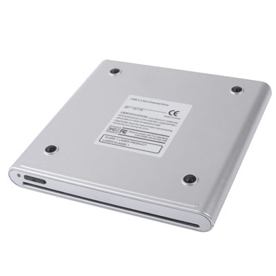 Unidad de DVD-RW externa con ranura portátil, delgada, de aleación de aluminio USB 2.0, Plug and Play, Aluminum Alloy