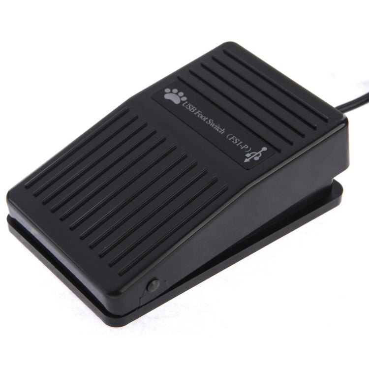 Adaptador de teclado de almohadilla de juego con interruptor de Control de Pedal USB para ordenador, 1 Foot Switch