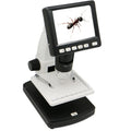 Microscopio digital independiente LCD de 500X, 5 megapíxeles, 3,5 pulgadas, con 8 LED, compatible con tarjeta TF de hasta 32 G (DMS-038M), DMS-038M 500X