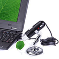 Microscopio digital USB de 1,3 megapíxeles 200x con luz blanca de 8 LED, 200X