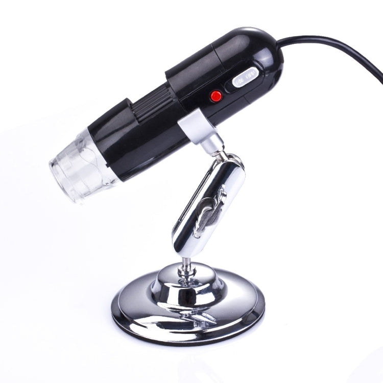 Microscopio digital USB de 1,3 megapíxeles 200x con luz blanca de 8 LED, 200X