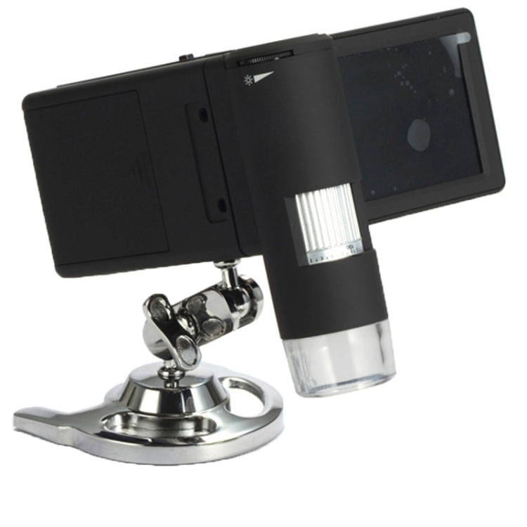 Microscopio digital portátil LCD de 500X, 5 megapíxeles, 3 pulgadas, con 8 LED, DMS-039M 500X