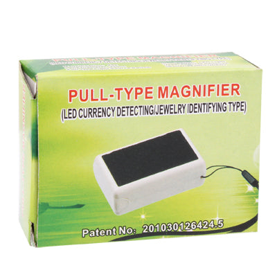 Lupa de joyería tipo tirador 45X
