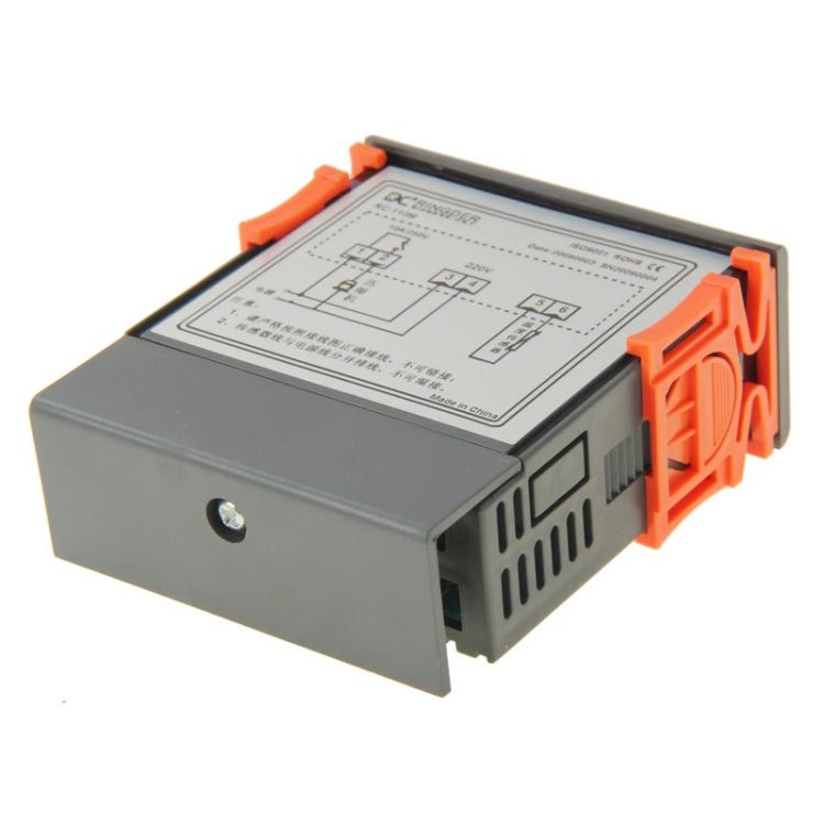 Controlador de temperatura LCD digital RC-110M Regulador de termostato termopar con termómetro de sensor, rango de temperatura: -40 a 110 grados Celsius
