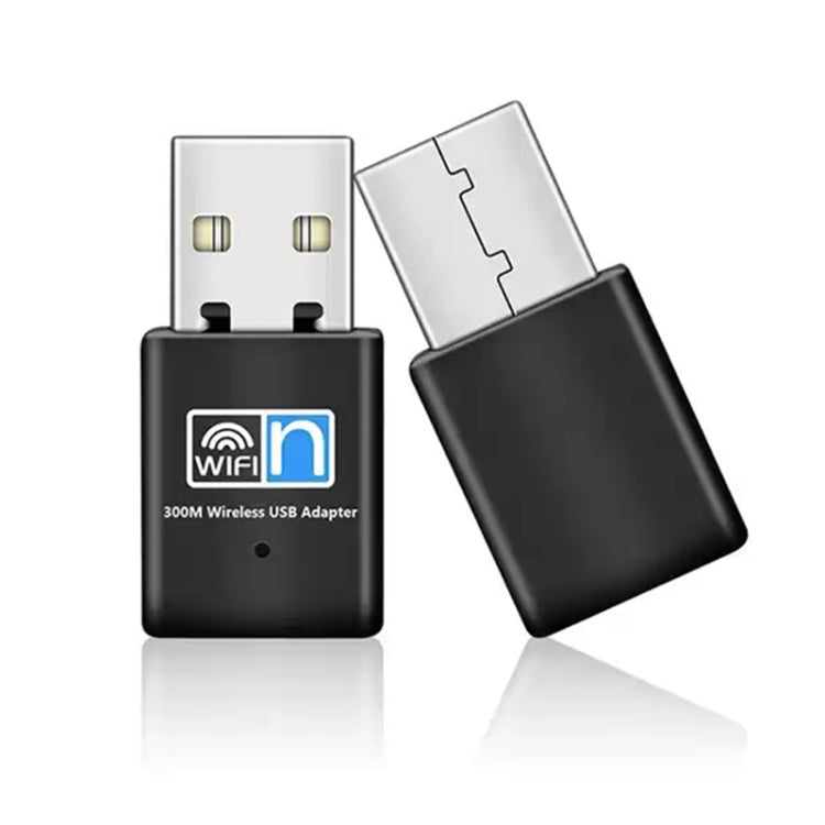 Adaptador de tarjeta nano de red USB inalámbrico 802.11N de 300 Mbps, Card Adapter