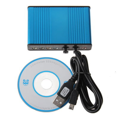 Controlador de audio de sonido USB óptico de 5.1 canales