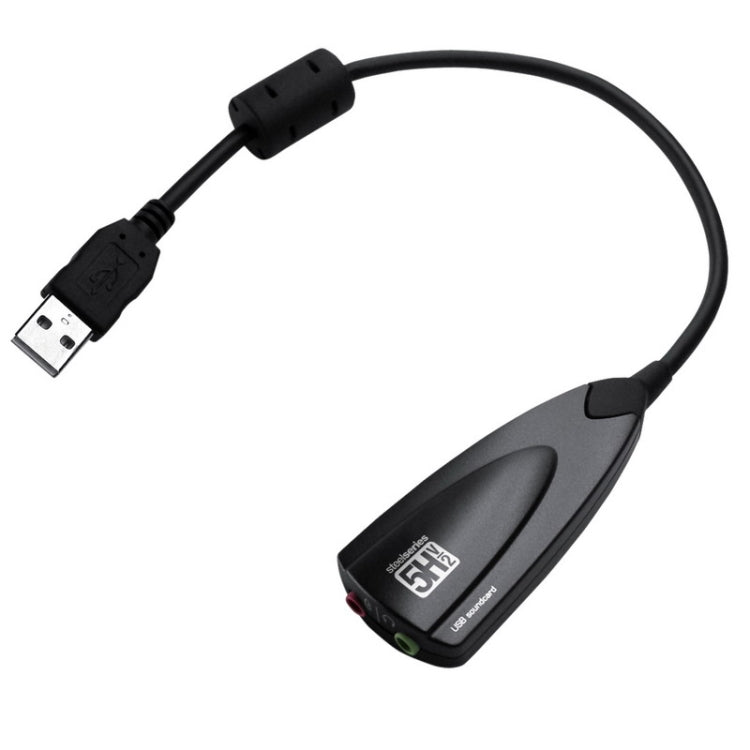 Steelseries 5HV2 USB Adaptador de sonido de 7.1 canales Tarjeta de sonido externa