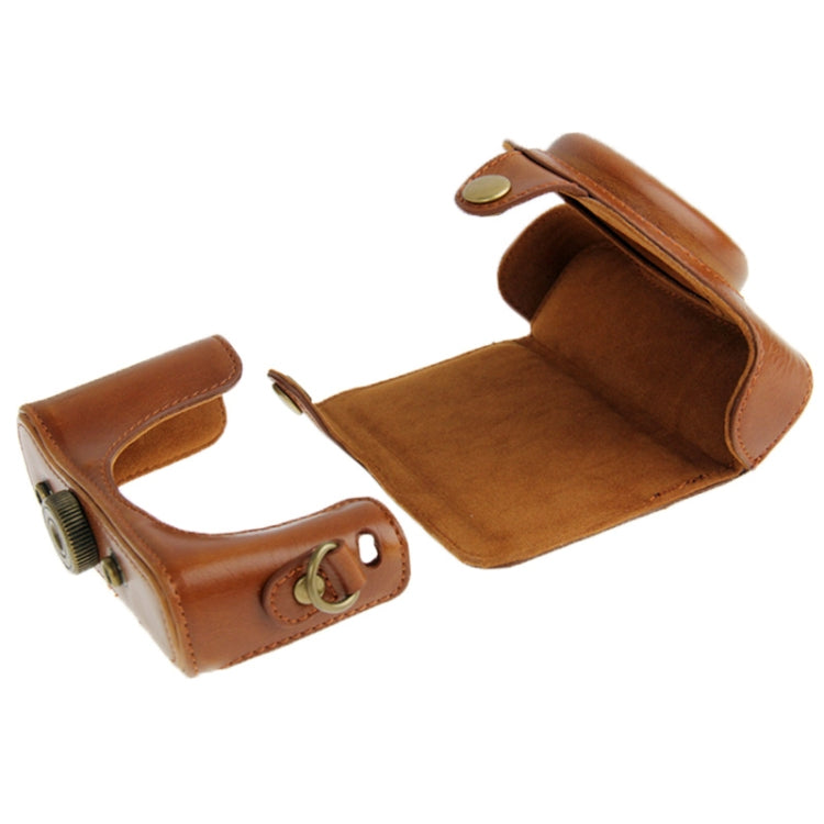 Funda de cuero para cámara Sony HX50
